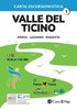 Valle del Ticino 1 carta escursionistica