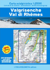 Valgrisenche, Val di Rhêmes, mappa ski